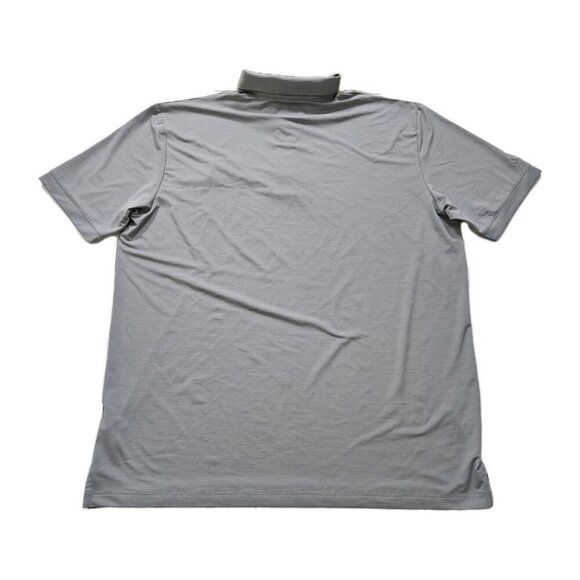 Callaway Polo Shirt Mens XL Gray Buttons Performance SS Subaru Logo Opti Dri - Picture 2 of 16